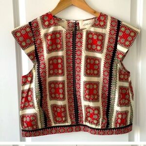 ISO $$ - THE GREAT midland blouse in bandana print